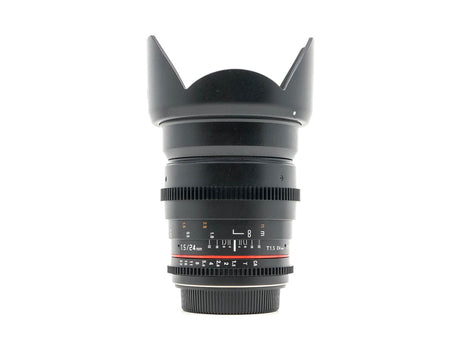 Walimex Pro 24mm T1.5 Cine - Canon EF Fit