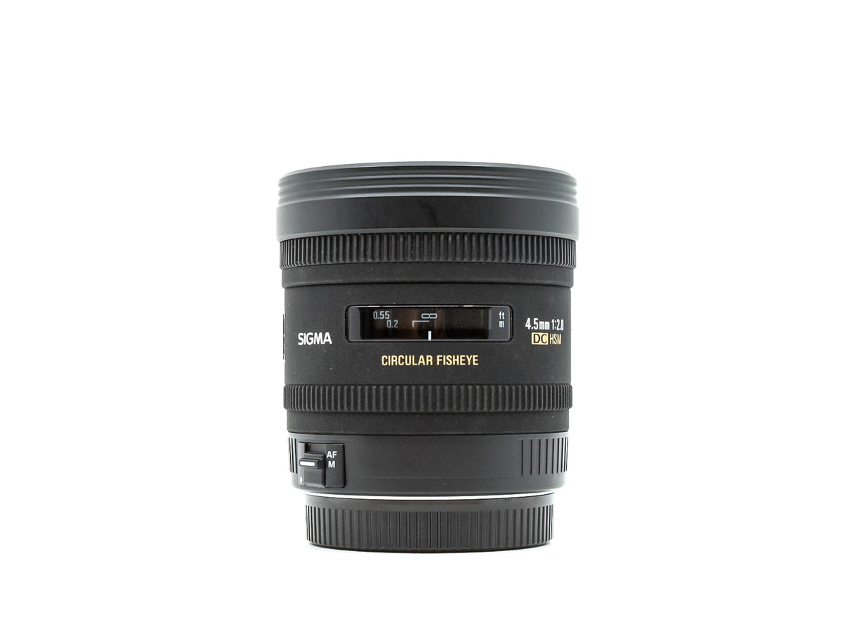 Sigma 4.5mm f/2.8 EX DC HSM Circular Fisheye - Canon EF-S Fit · imagen principal