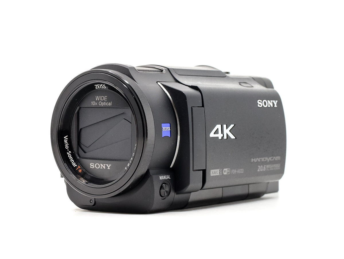 Sony FDR-AX33 4K Camcorder · imagen principal