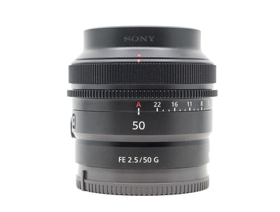 Sony FE 50mm f/2.5 G 