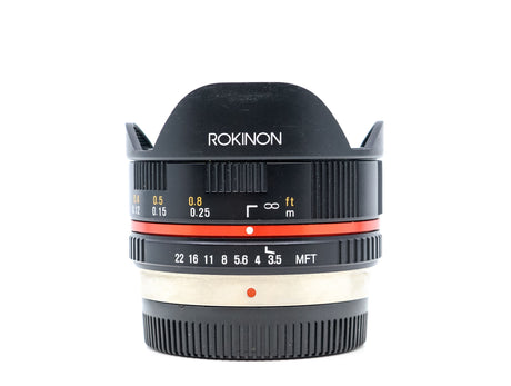 Rokinon 7.5mm f/3.5 UMC Fisheye - Micro Four Thirds Fit 