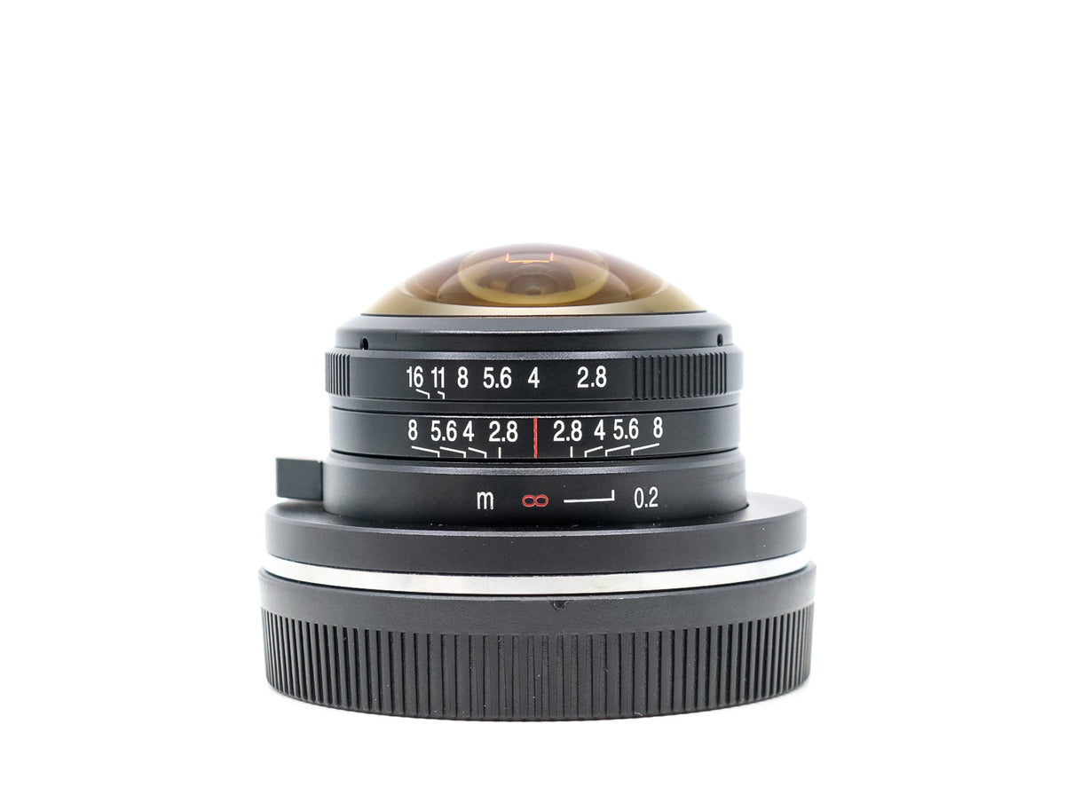 Laowa 4mm f/2.8 Fisheye - Canon EF-M Fit · main image