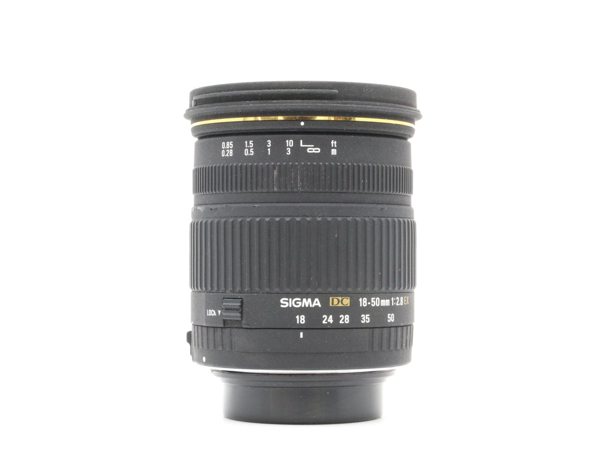 Sigma 18-50mm f/2.8 EX DC - Sigma SA Fit · main image