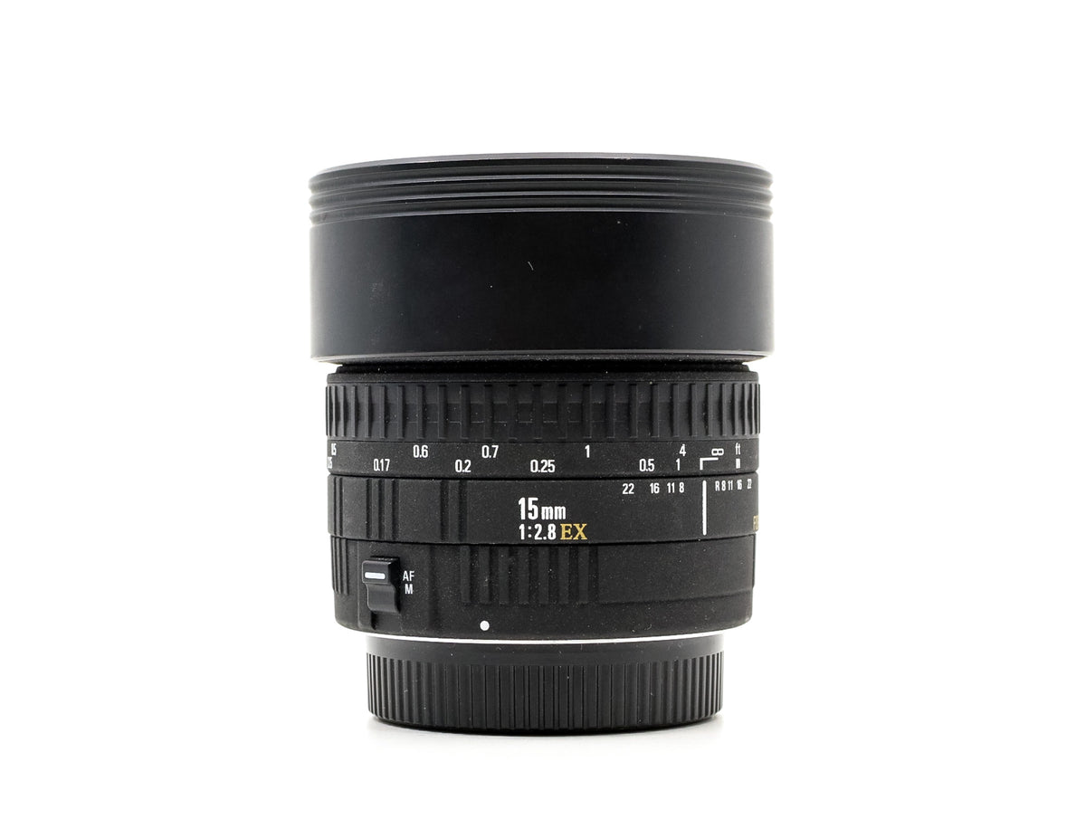 Sigma 15mm f/2.8 EX DG Fisheye - Sigma SA Fit · imagen principal