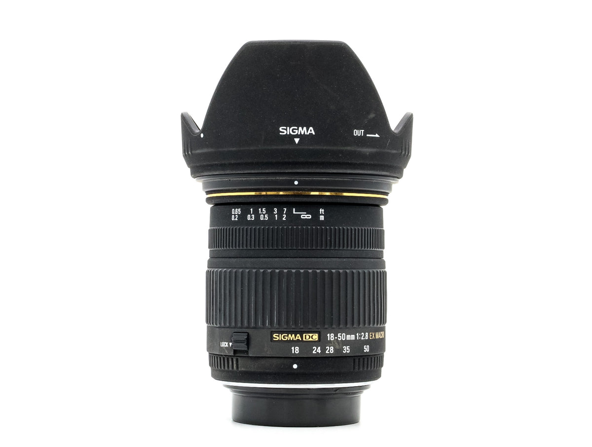 Sigma 18-50mm f/2.8 EX DC Macro - Pentax Fit · main image