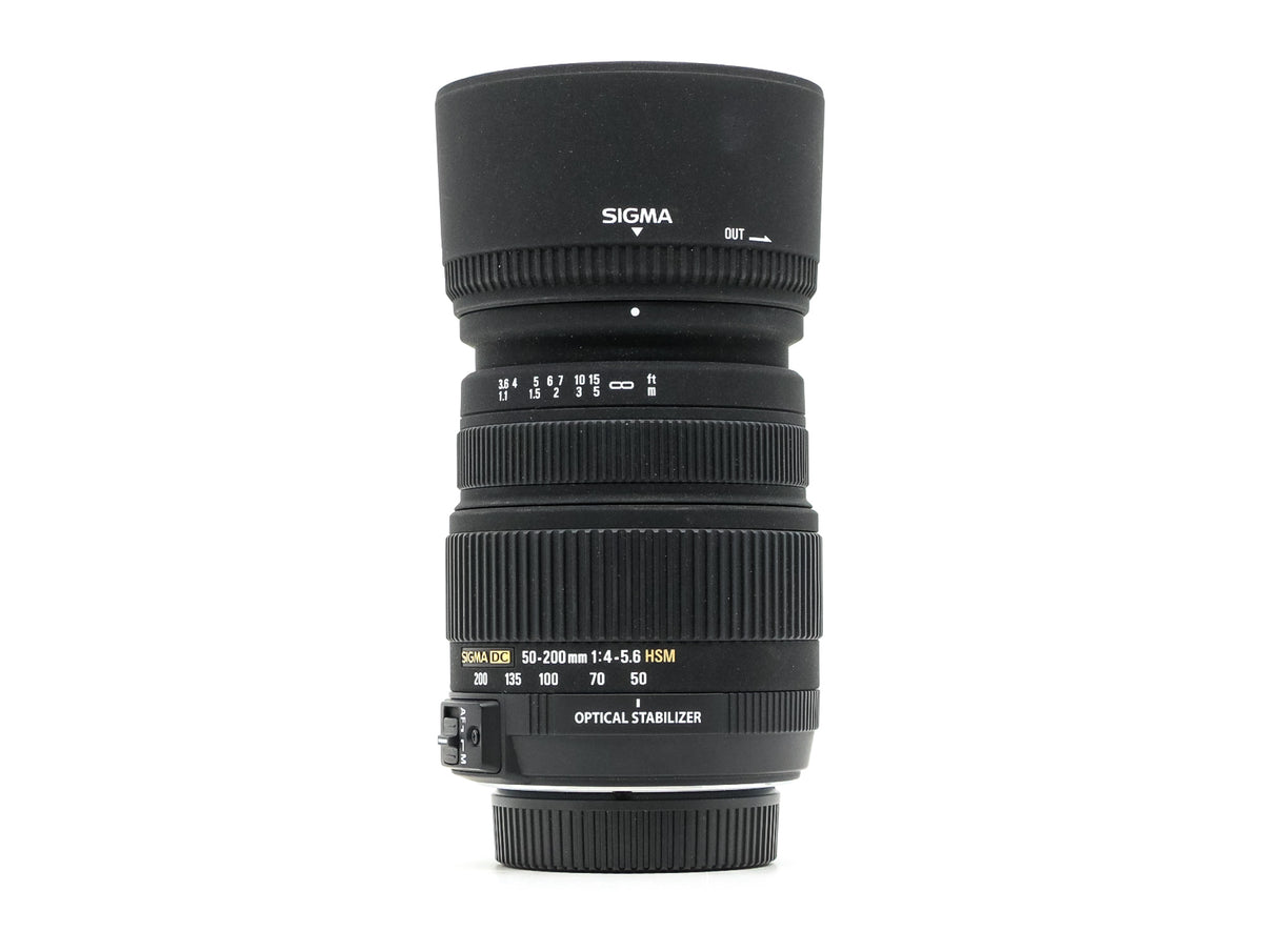 Sigma 50-200mm f/4-5.6 DC OS HSM - Nikon Fit · imagen principal