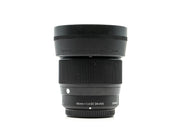 Sigma 56mm f/1.4 DC DN Contemporary - Micro Four Thirds Fit de segunda mano en Camera Market