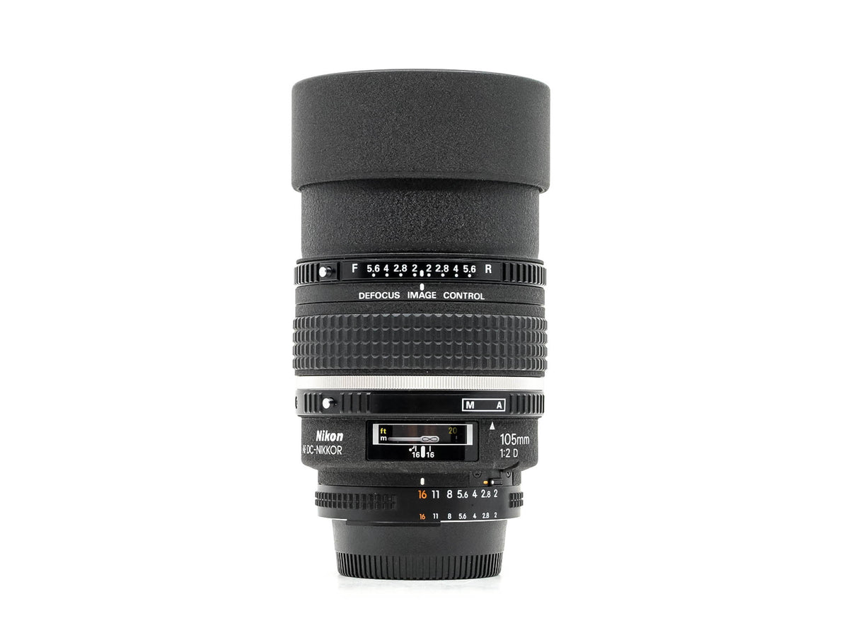 Nikon AF DC Nikkor 105mm f/2D · imagen principal