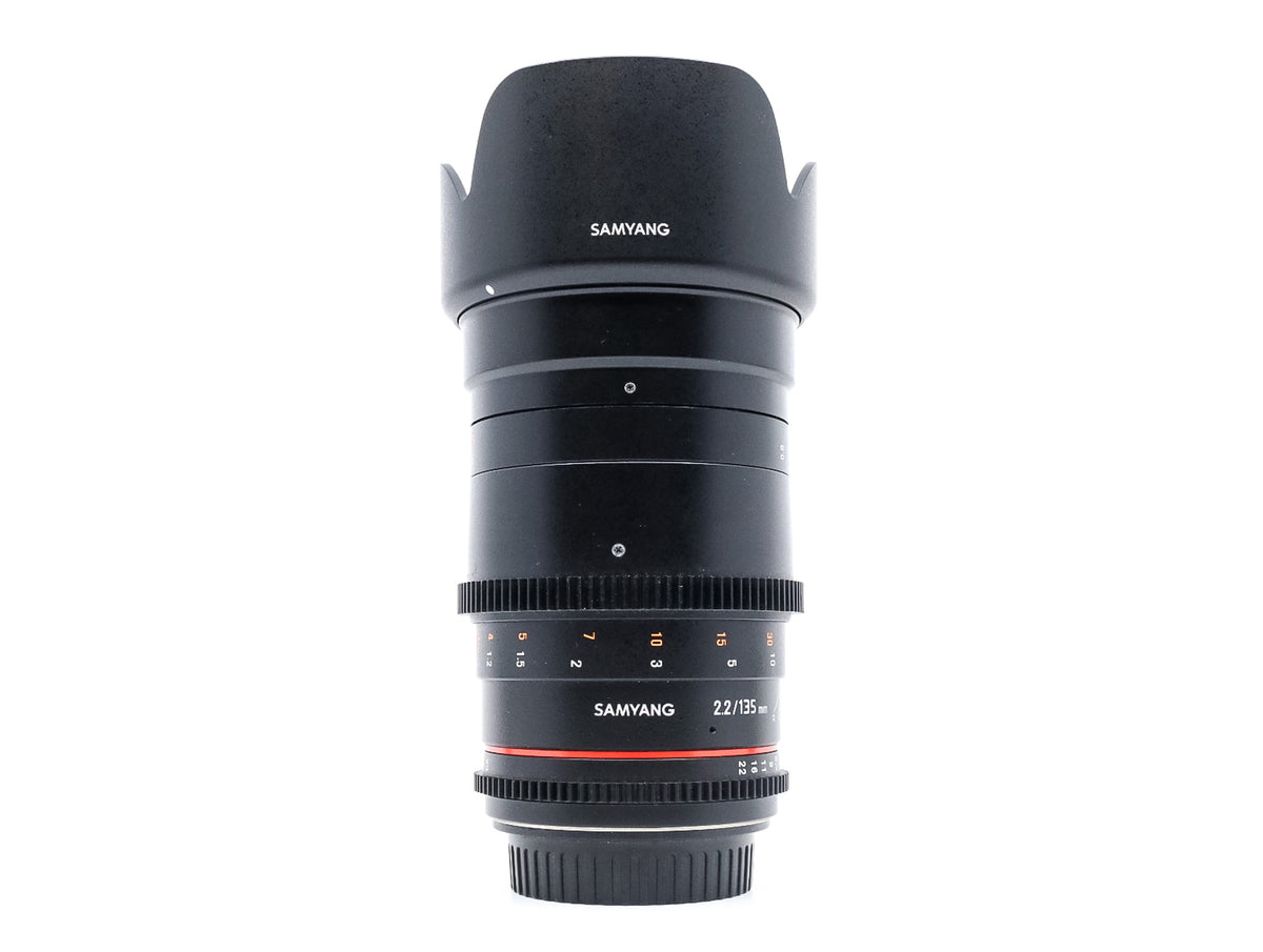 Samyang 135mm T2.2 VDSLR ED UMC - Canon EF Fit · imagen principal