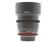 Samyang 85mm T1.5 - Nikon Fit de segunda mano en Camera Market