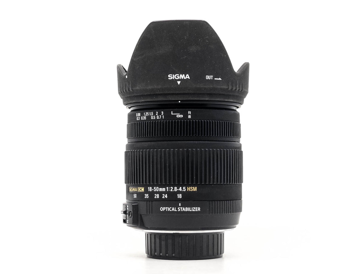 Sigma 18-50mm f/2.8 EX DC - Nikon Fit · main image