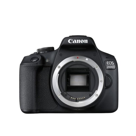 SLR Eos 2000D - Black + Canon EOS 2000D + Canon EF-S 18-55mm f/3.5-5.6 IS II f/3.5-5.6