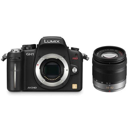 Panasonic DMC-GH1 - Black + Panasonic Lumix G Vario 14-42mm f/3.5-5.6 f/3.5-5.6