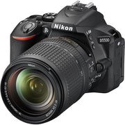 D5500 SLR - Black + Nikkor AF-P Nikkor 18-55mm f/3.5-5.6 G DX VR f/3.5-5.6 G de segunda mano en Camera Market