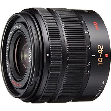 Panasonic DMC-GF3 - Red/Black + Panasonic Lumix G Vario 14-42mm f/3.5-5.6 ASPH f/3.5-5.6