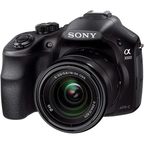 Reflex Alpha a3000 - Black + Sony E 18-55mm f/3.5-5.6 OSS f/3.5-5.6 