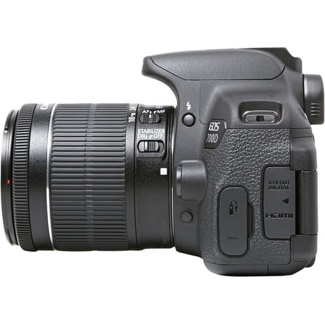 EOS 700D SLR - Black + Canon EF-S 18-55mm f/3.5-5.6 III f/3.5-5.6 