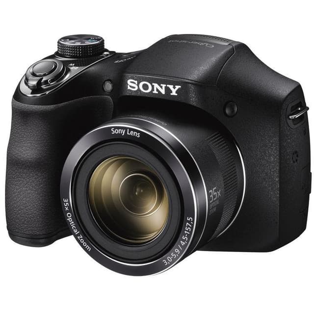 Bridge DSC-H300 Camera - Black + Sony 35x Optical Zoom 25–875mm f/3.4–6.5 f/3.4–6.5 · imagen principal