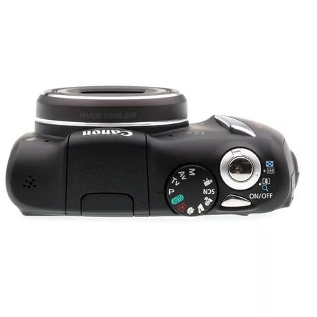 Canon PowerShot SX130 IS - Black Digicam Bridge 