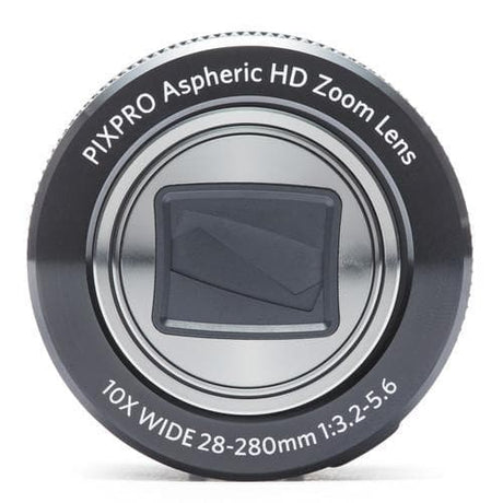 PixPro SL10 Compact Camera - Black + Kodak PixPro Aspheric HD Zoom Lens 28-280 mm f/3.2-5.6 f/3.2-5.6 