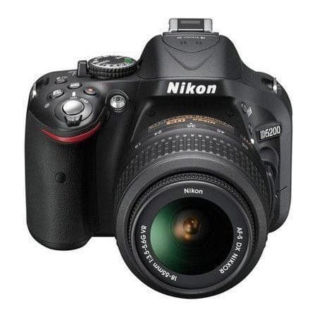 SLR D5200 - Black + Nikon AF-X DX Nikkor 18-55mm f/3.5-5.6GVR f/3.5-5.6 