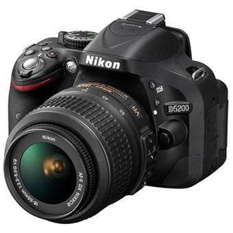 SLR D5200 - Black + Nikon AF-X DX Nikkor 18-55mm f/3.5-5.6GVR f/3.5-5.6 
