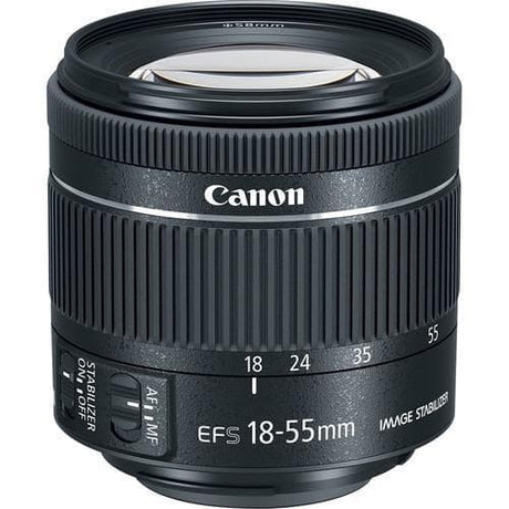 Canon SLR EOS 550D - Black + Canon EFS 18-55mm IS f/3.5-5.6 III