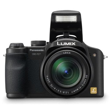 Panasonic DMC-FZ7 Bridge Camera - Black + Panasonic Leica DC Vario-Elmar 36-432mm f/2.8-3.3 f/2.8-3.3
