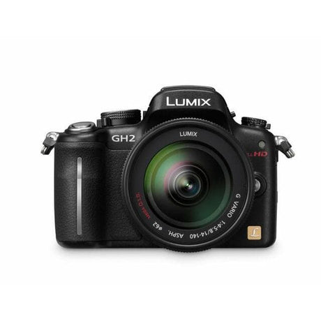 Panasonic DMC-GH2 SLR - Black + Panasonic Lumix G Vario 14-45mm f/3.5-5.6 ASPH Mega OIS f/3.5-5.6