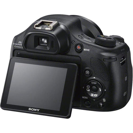CyberShot DSC-HX400V Bridge Camera - Black Carl Zeiss Vario-Sonnar F2.8–6.3 