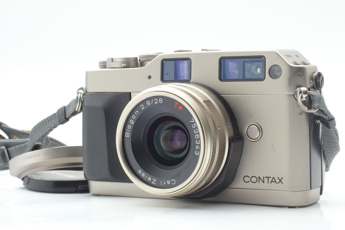 Contax G1 35mm analogový fotoaparát Carl Zeiss Biogon 28mm... · imagen principal