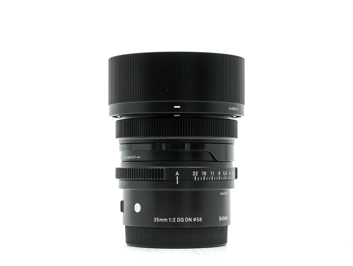 Sigma 35mm f/2 DG Contemporary - Sony FE Fit · main image