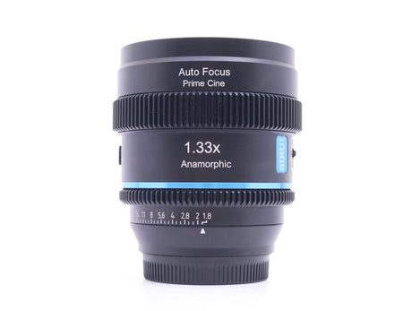 Sirui 20mm T1.8 1.33x Anamorphic [Blue Flare] - Sony E Fit