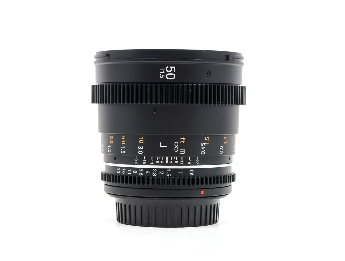 Samyang 50mm T1.5 Cine VDSLR MK2 - Canon EF Fit · main image