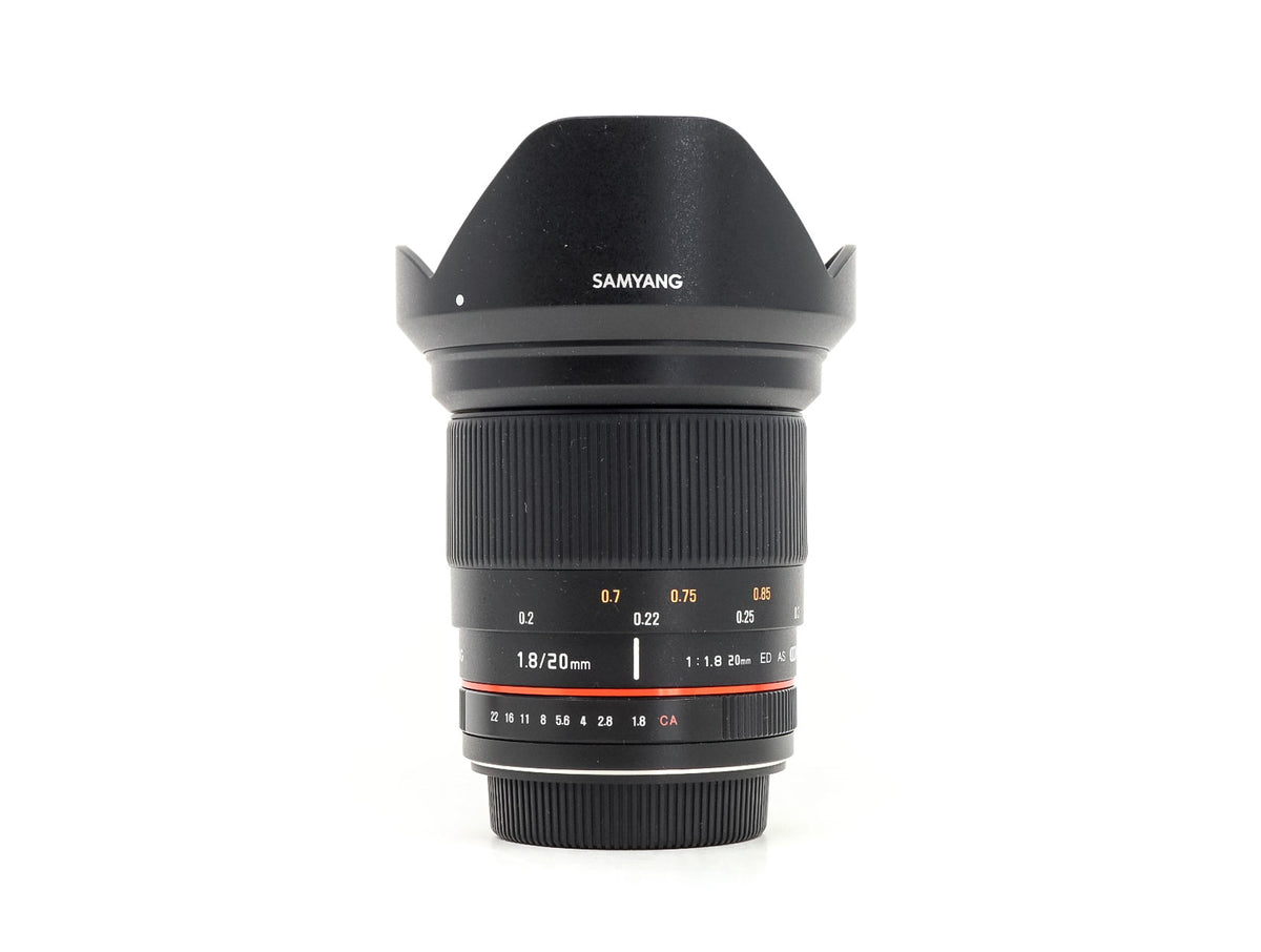 Samyang 20mm f/1.8 ED AS IF UMC - Canon EF Fit · imagen principal
